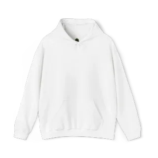 Hoodie 045 Front White